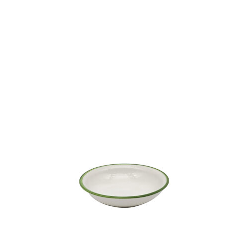 Zest Porcelain Defne Kase 11 Cm-Riva Yeşil Yeşil - ZEST PORCELAIN