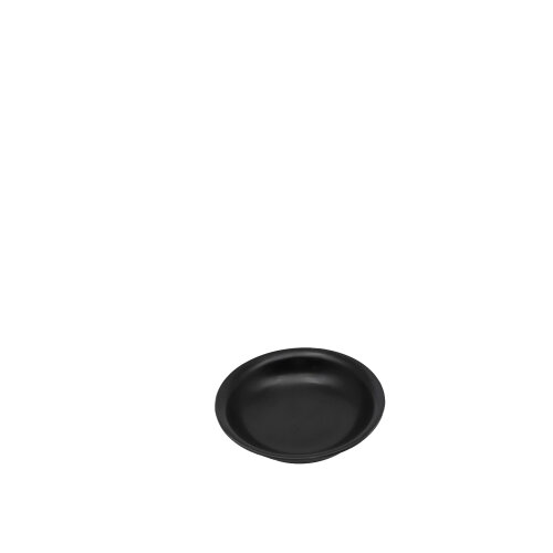 Tulu Porselen Defne Kase 11 cm - Saten 64 Siyah DF11KSST64 - TULU PORSELEN