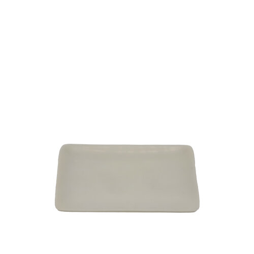 Tulu Porselen Dikdörtgen Kayık 14X8,5cm Krem DD14X8KY00 - TULU PORSELEN