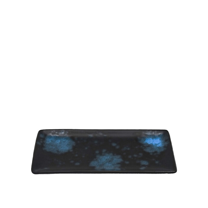 Zest Porcelain Dikdörtgen Kayık 22X10Cm -Oxy Blue - 1