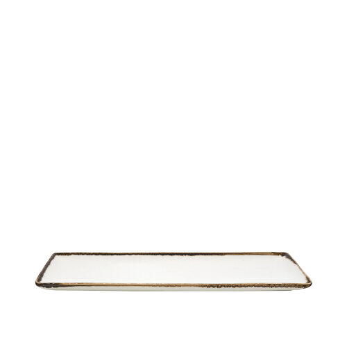Zest Porcelain Dikdörtgen Kayık 31X12cm - Chocolate DD31X12DKYCT47 - ZEST PORCELAIN