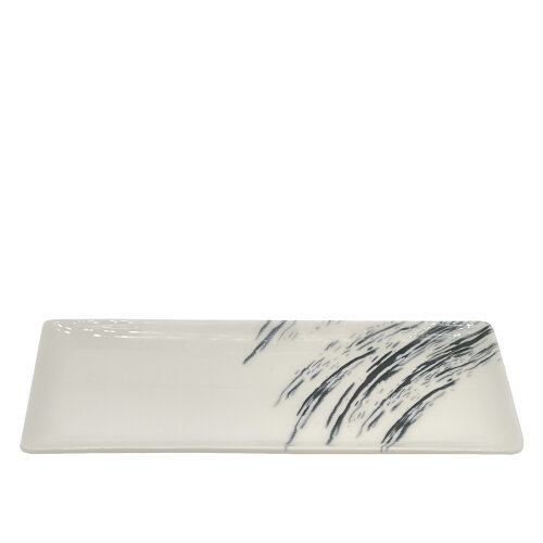Zest Porcelain Dikdörtgen Kayık 31X12Cm -Seine - ZEST PORCELAIN