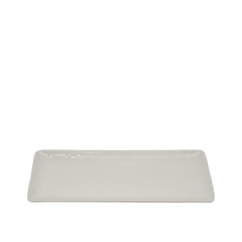 Tulu Porselen Dikdörtgen Kayık 31X12cm Krem DD31X12DKY00 - 1