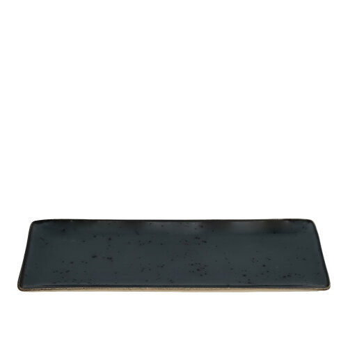 Zest Porcelain Dikdörtgen Kayık 31X12Cm -Paris K.Mavi - ZEST PORCELAIN