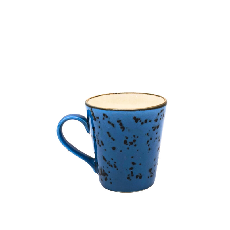 Zest Porcelain Ece Mug 255Cc-Paris Mavi - 1