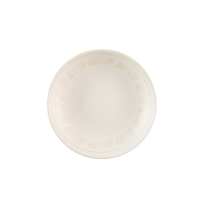 Zest Porcelain Elegance Çukur Tabak 20 cm - Whisper - 1