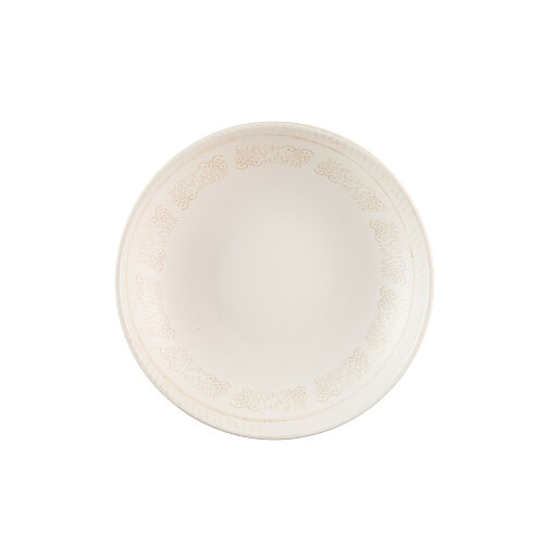 Zest Porcelain Elegance Çukur Tabak 23 cm - Whisper - ZEST PORCELAIN