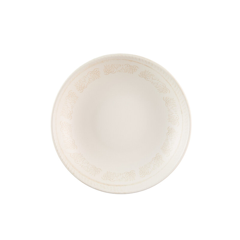 Zest Porcelain Elegance Çukur Tabak 23 cm - Whisper - 1