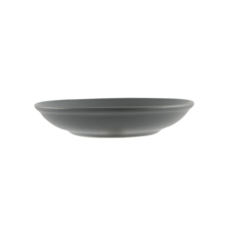 Zest Porcelain Elegance Çukur Tabak 25Cm -Velour Gri - 2