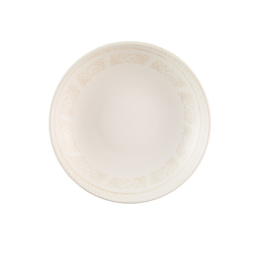 Zest Porcelain Elegance Çukur Tabak 28 cm-Whisper - ZEST PORCELAIN
