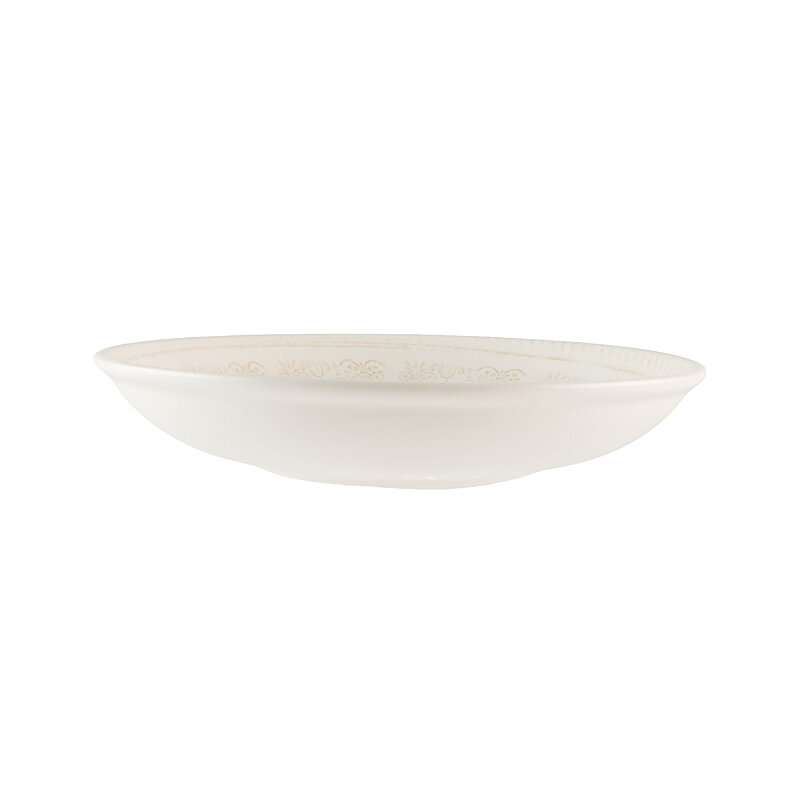 Zest Porcelain Elegance Çukur Tabak 28 cm-Whisper - 2