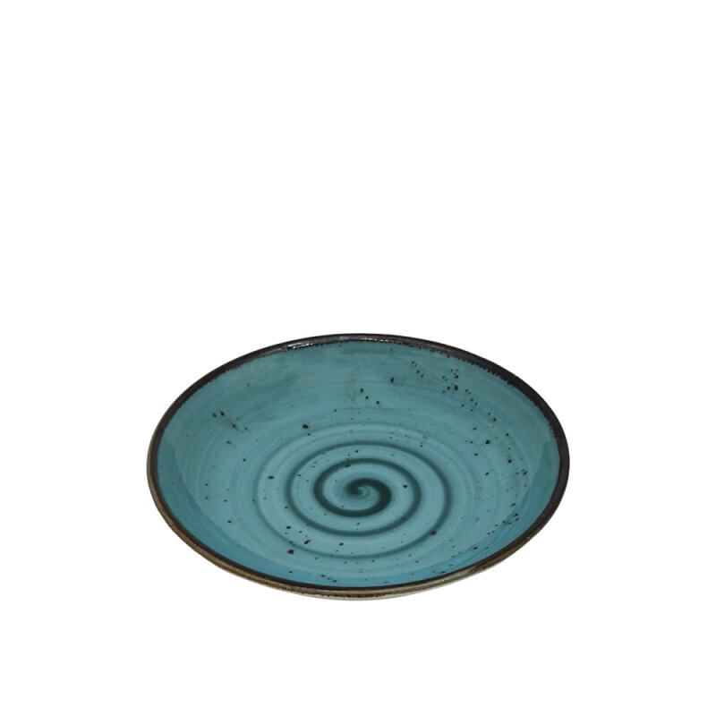 Zest Porcelain Elegance Çukur Tabak 28Cm -Paris Turkuaz - 1