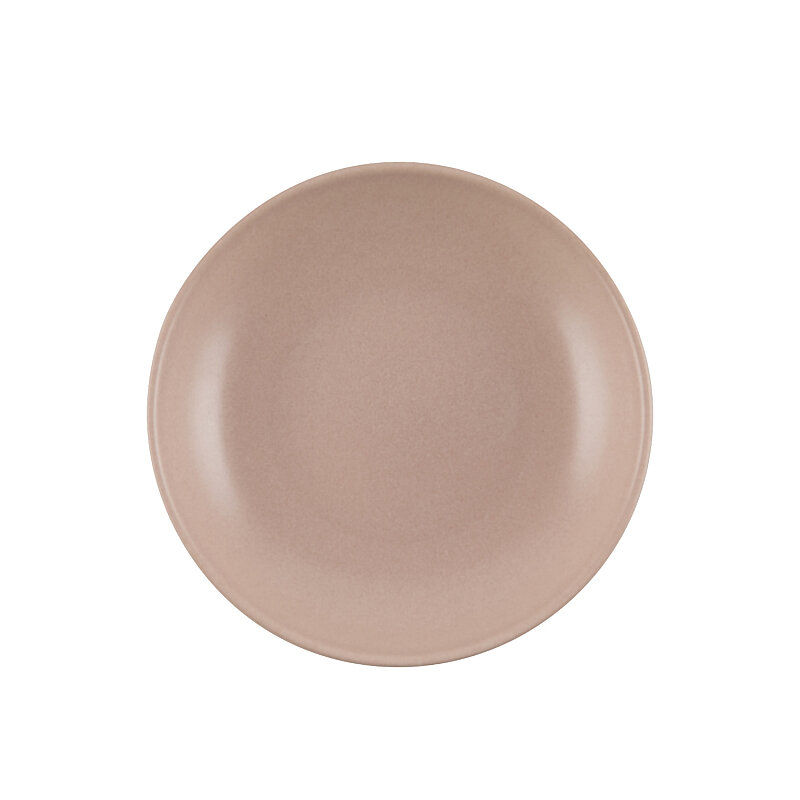 Zest Porcelain Elegance Çukur Tabak 28Cm-Velour Pudra - 1