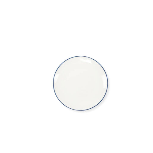 Zest Porcelain Elegance Düz Tabak 15Cm -Riva Mavi - ZEST PORCELAIN