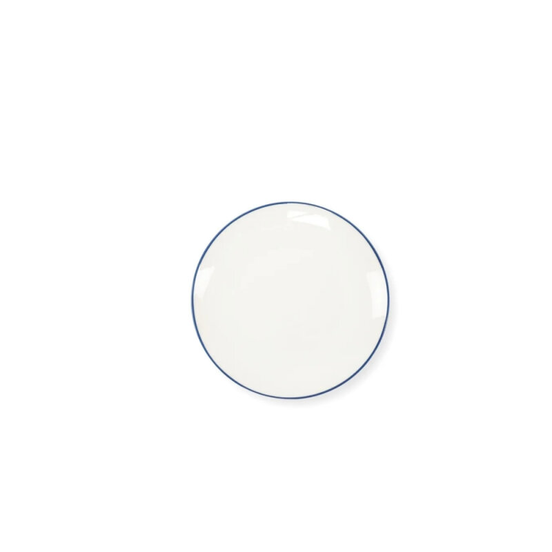 Zest Porcelain Elegance Düz Tabak 15Cm -Riva Mavi - 1