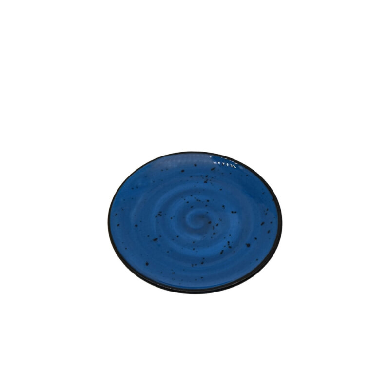 Tulu Porselen Elegance Düz Tabak 15 cm -Paris Mavi - 1