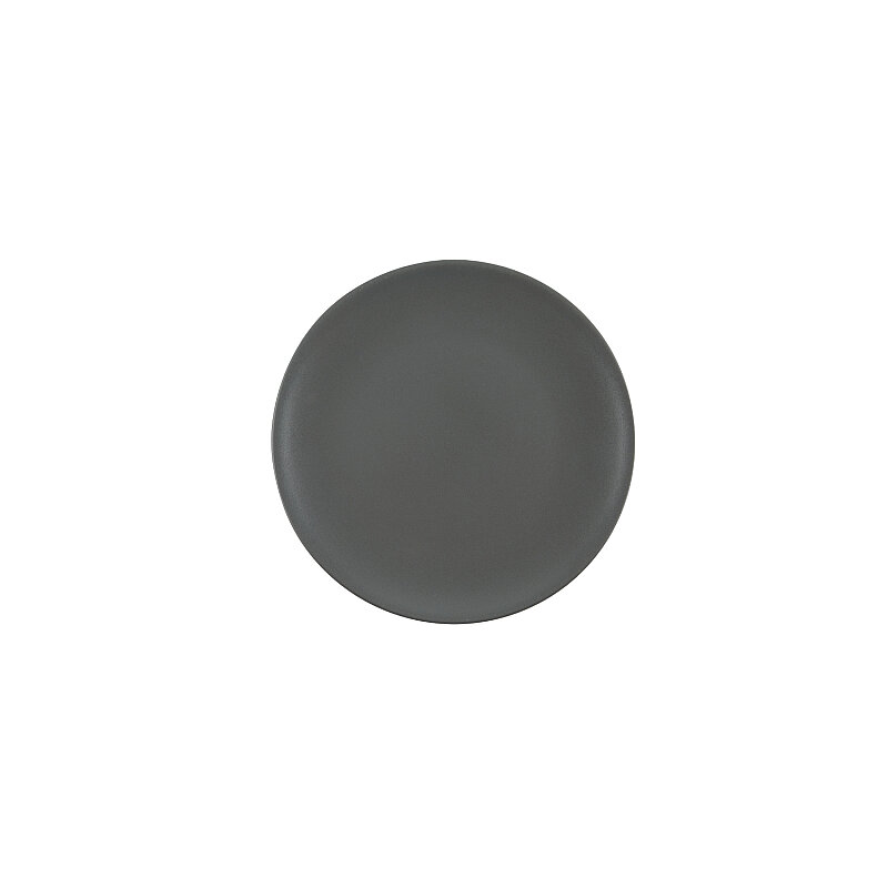 Tulu Porselen Elegance Düz Tabak 17 cm Saten 215 Gri - 1