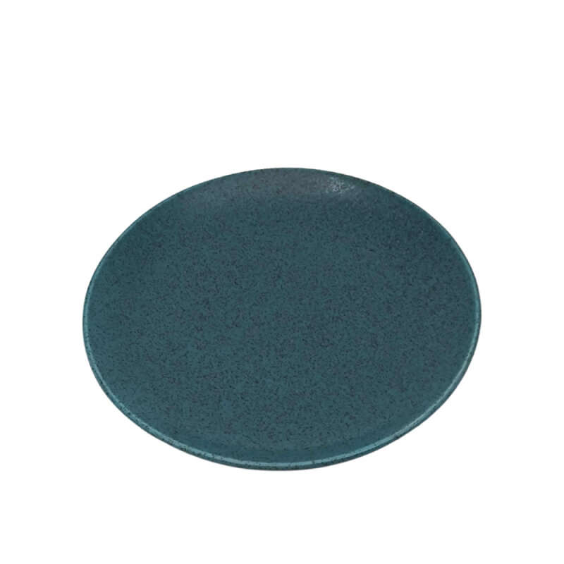 Zest Porcelain Elegance Düz Tabak 19Cm -Element Turquoıse - 1