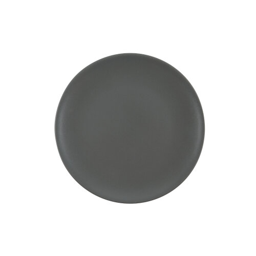 Zest Porcelain Elegance Düz Tabak 19Cm -Velour Gri - ZEST PORCELAIN