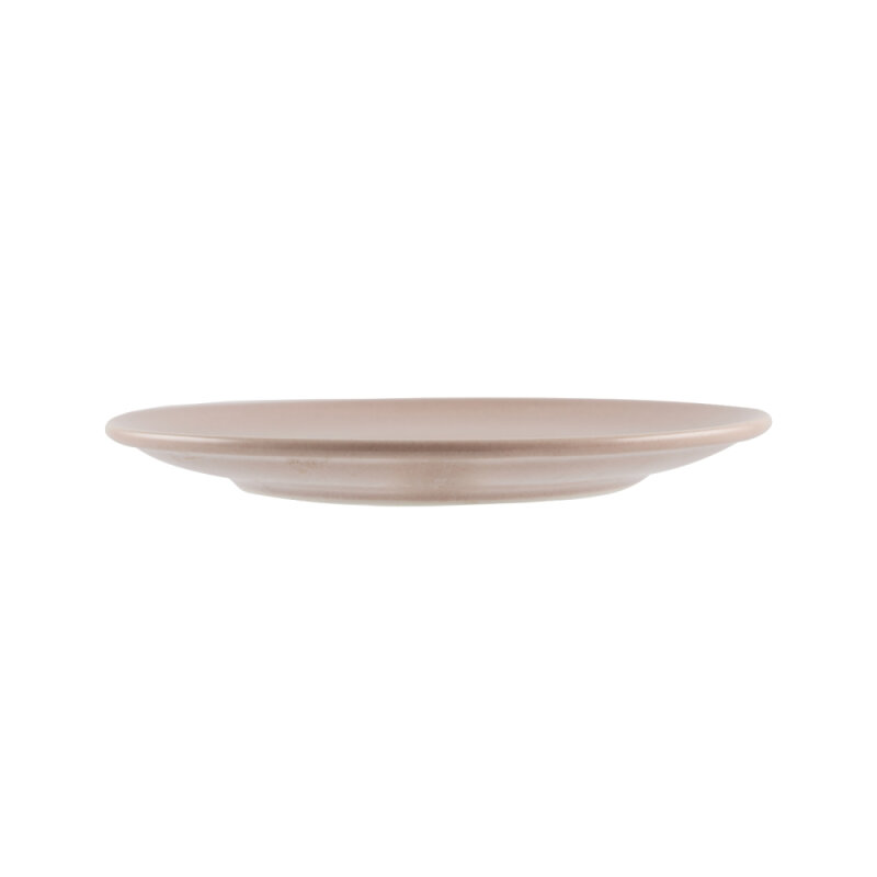 Zest Porcelain Elegance Düz Tabak 19Cm -Velour Pudra - 2