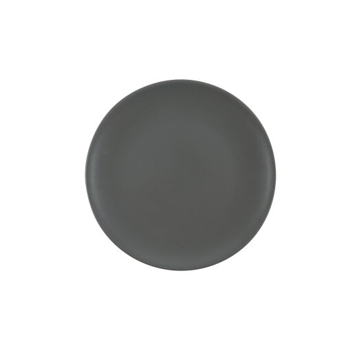 Zest Porcelain Elegance Düz Tabak 21 Cm-Velour Gri - ZEST PORCELAIN