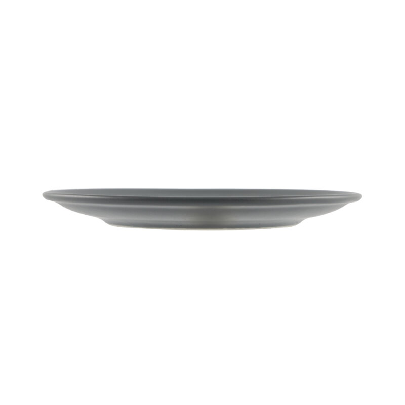 Zest Porcelain Elegance Düz Tabak 21 Cm-Velour Gri - 2