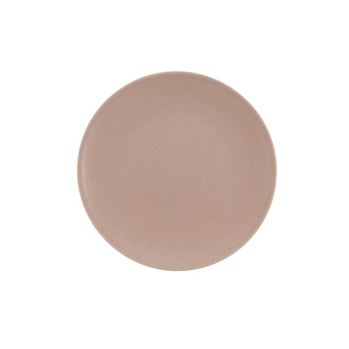 Zest Porcelain Elegance Düz Tabak 21 Cm-Velour Pudra - ZEST PORCELAIN