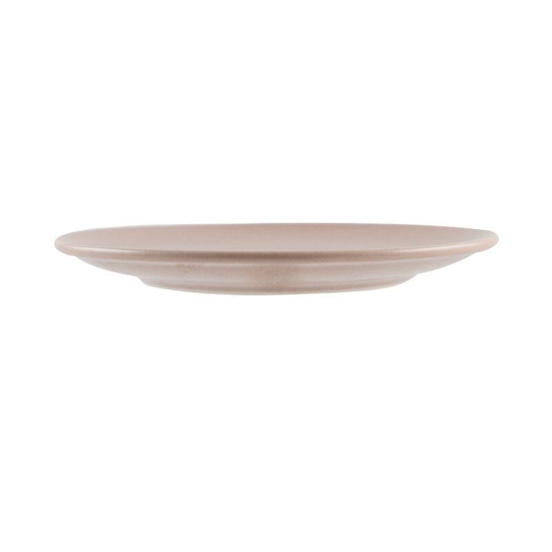 Zest Porcelain Elegance Düz Tabak 21 Cm-Velour Pudra - 2
