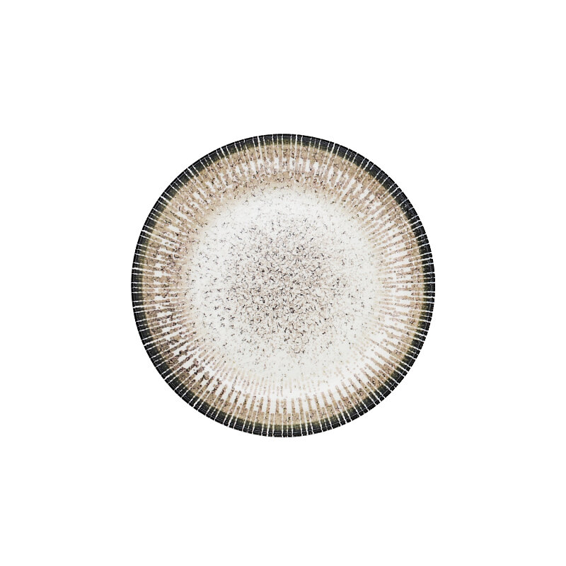 Zest Porcelain Elegance Düz Tabak 21 cm - Mackenzie - 1