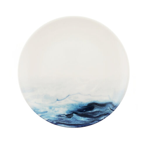 Zest Porcelain Elegance Düz Tabak 25 Cm-Rhone - ZEST PORCELAIN