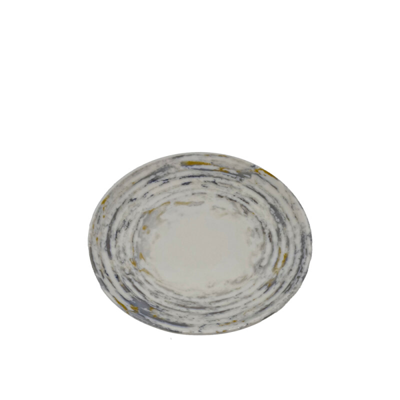 Zest Porcelain Elegance Düz Tabak 25 Cm-Lena - 1