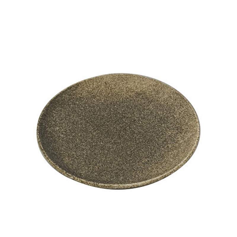 Zest Porcelain Elegance Düz Tabak 25Cm -Element Cream - 1