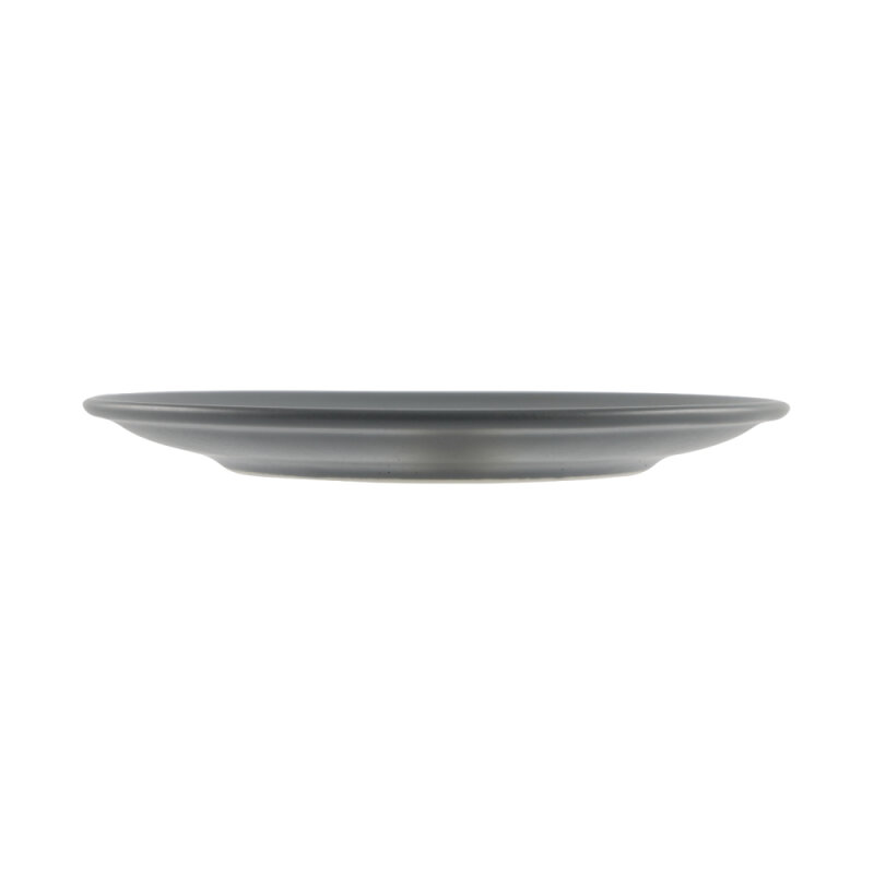 Zest Porcelain Elegance Düz Tabak 25Cm -Velour Gri - 2