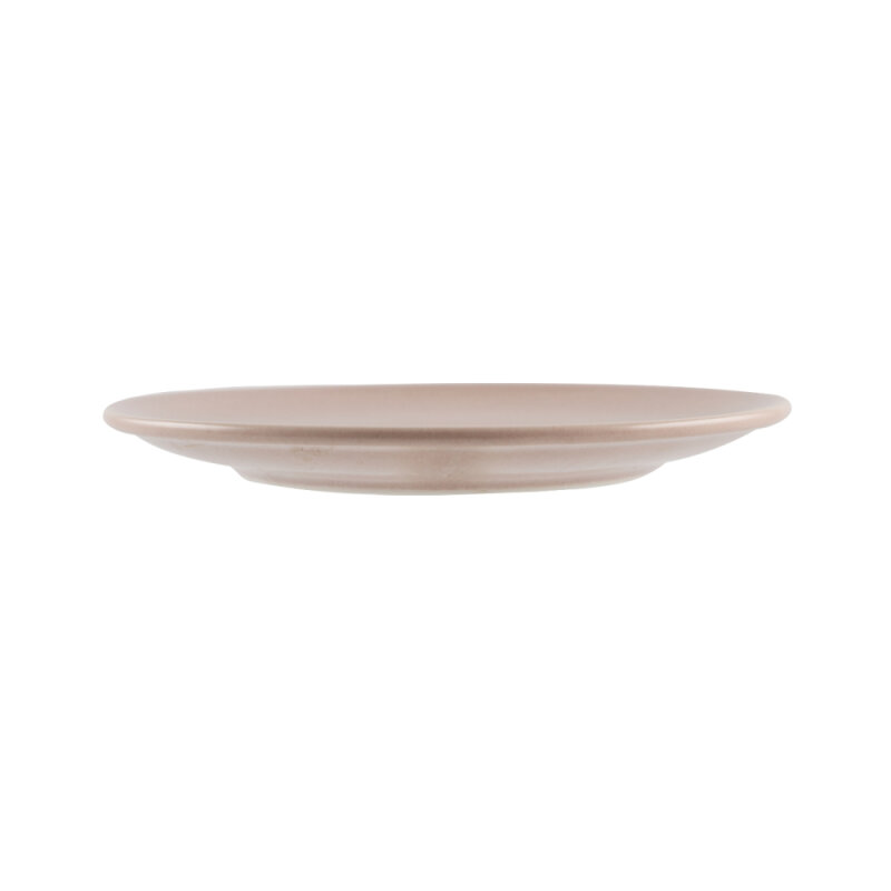 Zest Porcelain Elegance Düz Tabak 25Cm -Velour Pudra - 2