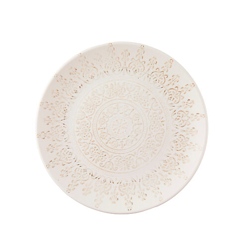 Zest Porcelain Elegance Düz Tabak 27 cm - Whisper - ZEST PORCELAIN