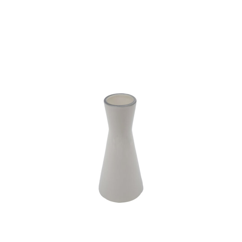 Tulu Porselen Elegance Vazo 15 Cm-File 67 Gri - 1