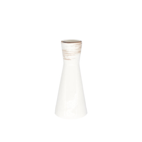 Zest Porcelain Elegance Vazo 15 Cm -Tokyo Kahve - ZEST PORCELAIN