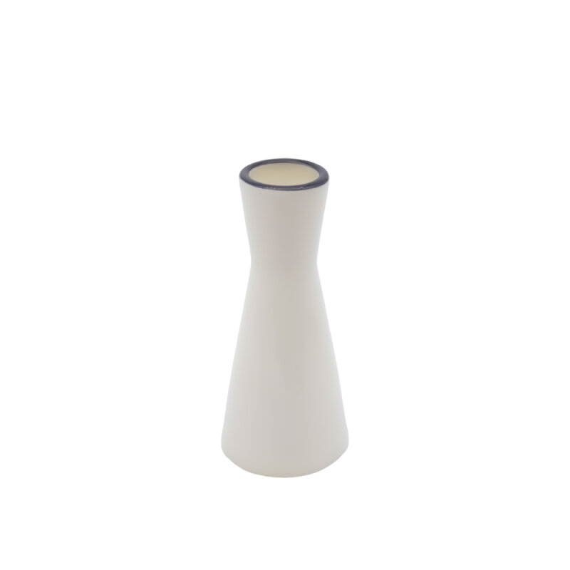 Zest Porcelain Elegance Vazo 15Cm -Riva Siyah - 1