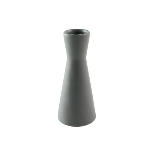 Zest Porcelain Elegance Vazo 15Cm-Velour Gri - ZEST PORCELAIN