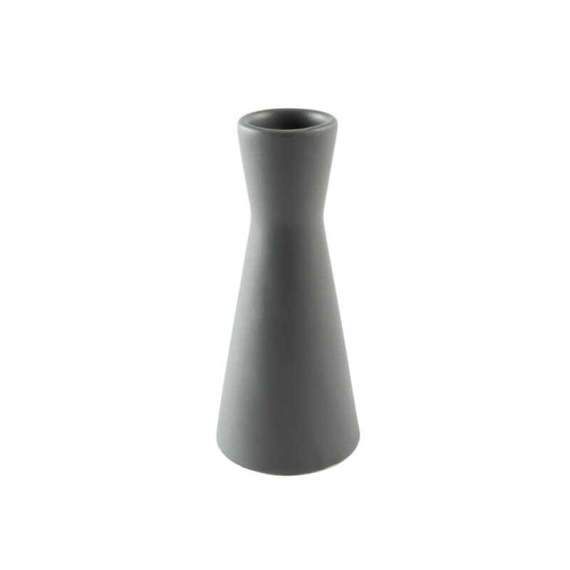 Zest Porcelain Elegance Vazo 15Cm-Velour Gri - 1