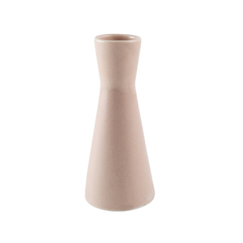 Zest Porcelain Elegance Vazo 15Cm-Velour Pudra - ZEST PORCELAIN