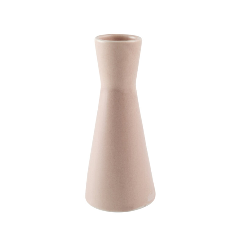 Zest Porcelain Elegance Vazo 15Cm-Velour Pudra - 1