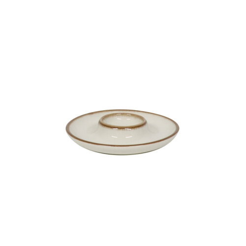 Zest Porcelain Elegance Yumurtalık 12 cm - Chocolate - ZEST PORCELAIN