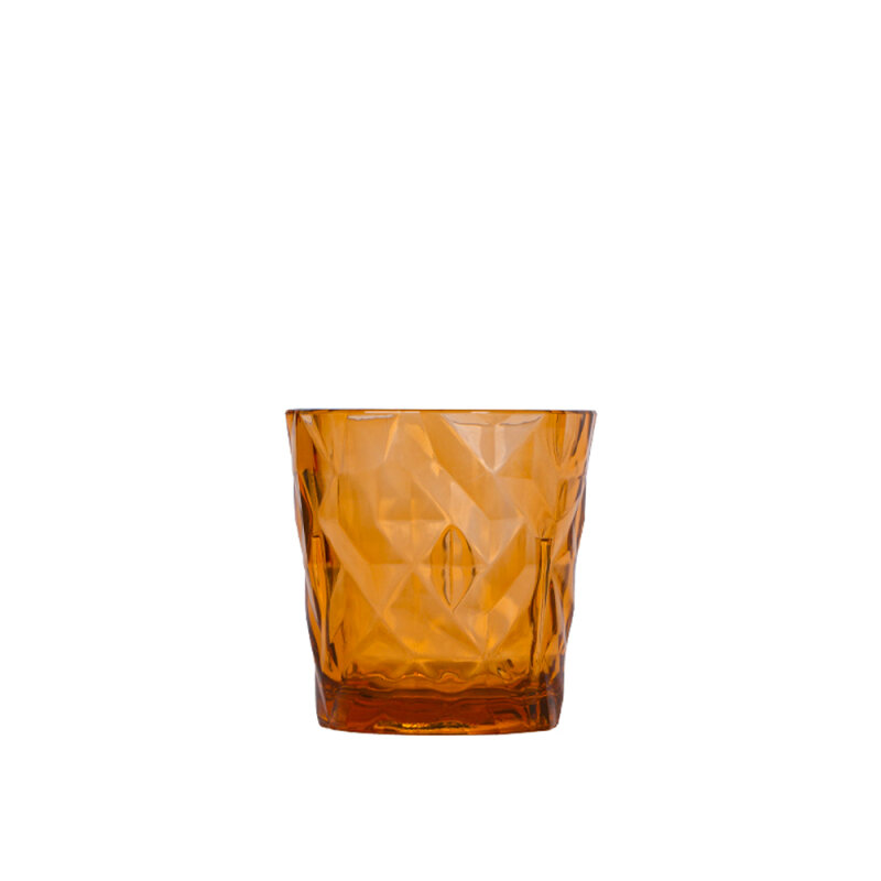 Rubikap Exclusıve Prizma Bardak 250+ Ml Pc Şeffaf Amber EX.PT250 - 1