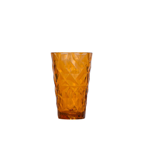Rubikap Exclusive Prizma Bardak 300+ Ml Pc Şeffaf Amber EX.PT300 - RUBİKAP