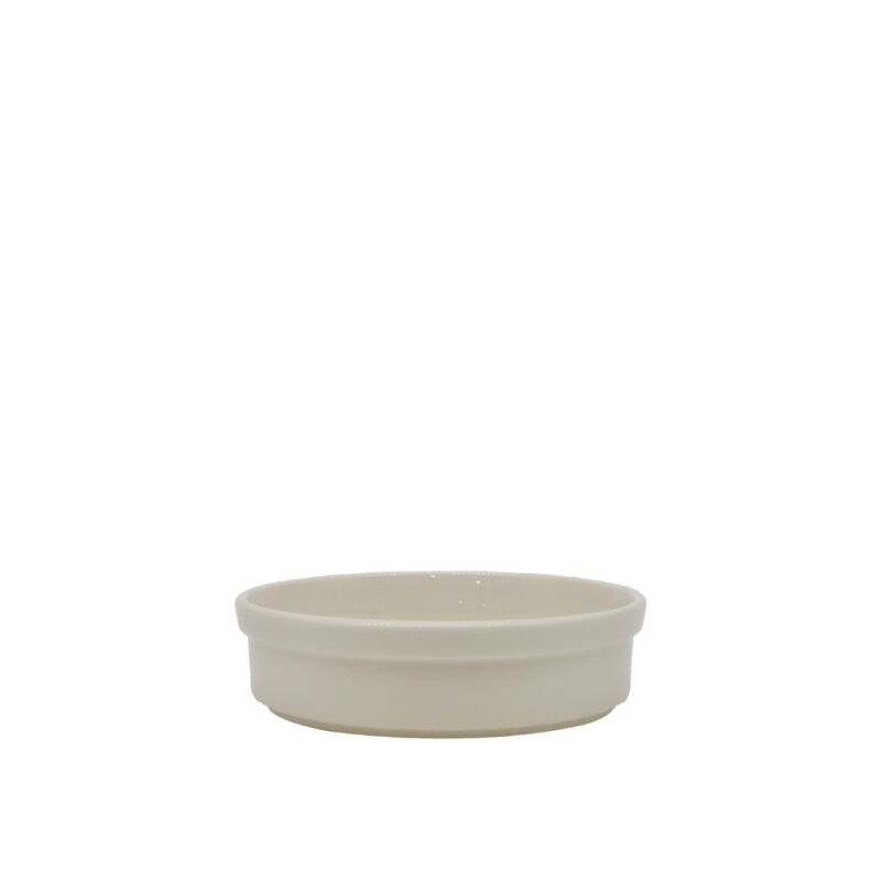 Tulu Porselen Fırın Kabı 13 cm Krem TL13FK00 - 1