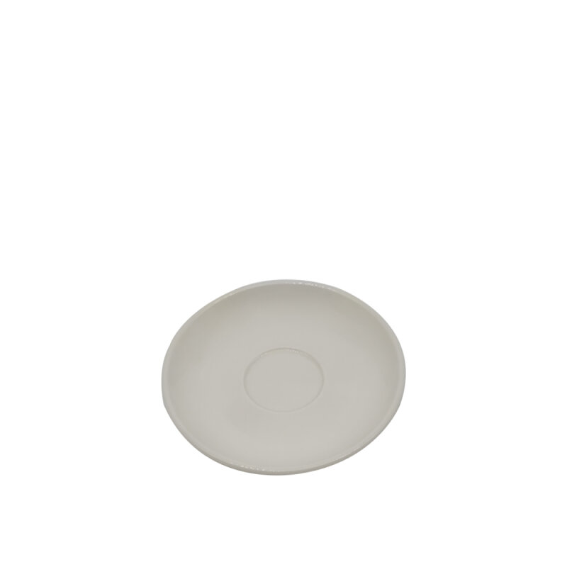 Zest Porcelain Flat Çay Fincan Tabağı Transparan FLT01CT00 - 1