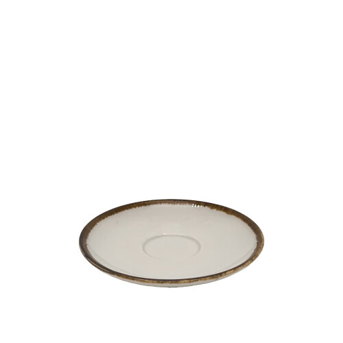 Zest Porcelain Flat Kahve Fincan Tabağı - Chocolate FLT01KTCT47 - ZEST PORCELAIN