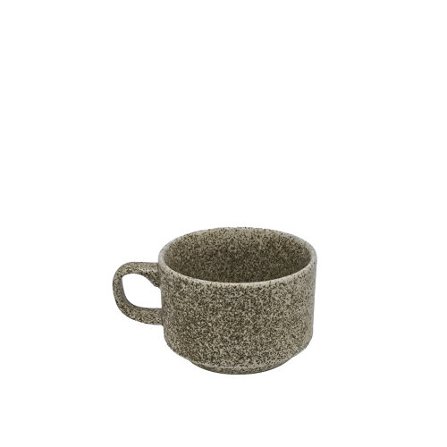 Zest Porcelain Flat Nescafe Fincan – Fh30 Krem - ZEST PORCELAIN