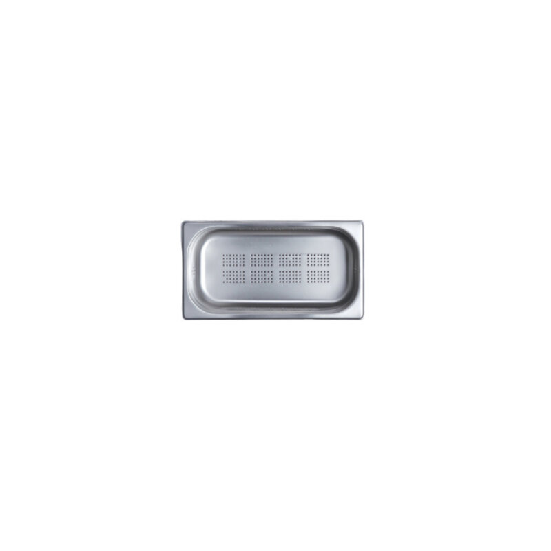 Kayalar Çelik Gnp 1/3 20 Delikli Gastronom Küvet 32,5X17,6Cm 0,75Ltr - 1